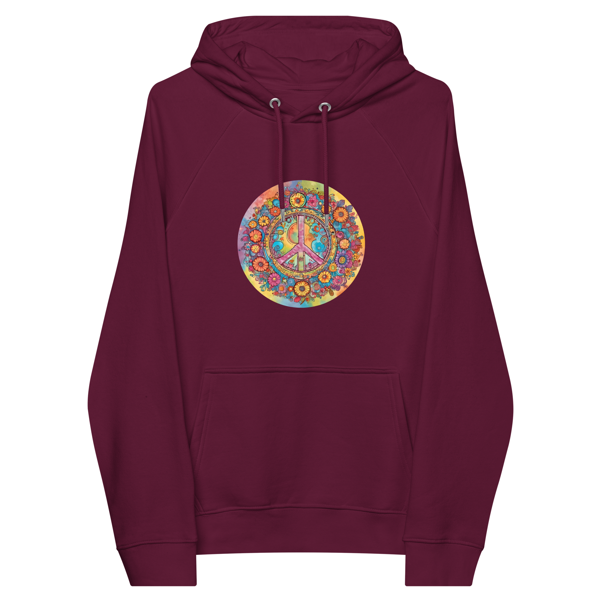 unisex-eco-raglan-hoodie-burgundy-front-668c34abde22f.png